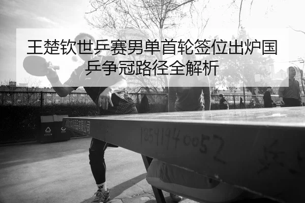 王楚钦世乒赛男单首轮签位出炉国乒争冠路径全解析